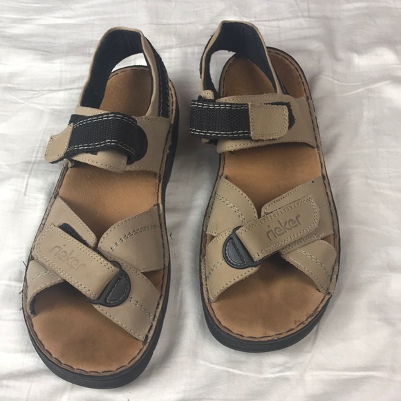 Rieker | Shoes | Mens Rieker Sandals Antistress Tan Size 9 42 | Poshmark